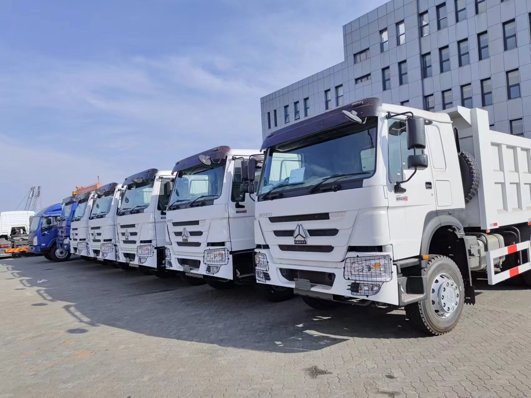 Sinotruk Howo 6*4 самосвалы готовы к доставке