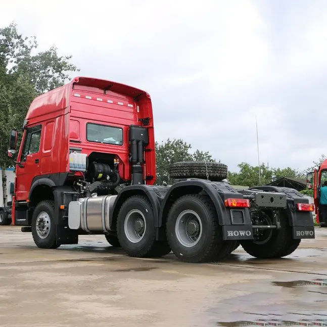 Sinotruk Howo 10 Wheelers 6*4 Седельный тягач с Евро 2 Евро 4 371 л.с. 380 л.с. 420 л.с.